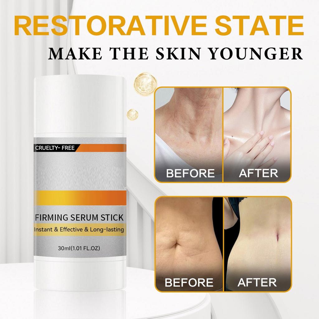 Skin Firming Serum Stick Gentle Moisturizing, Hydrating, Firming, Tender Neck And Facial Care Stick