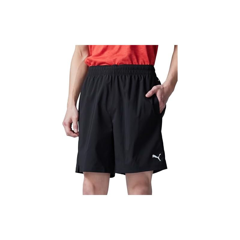 52736801_TAD ESSENTIALS 7-inch Woven Shorts_Puma Black_L