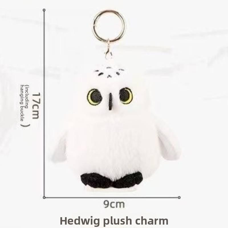 Harry Potter Hedwig Magnetic Plush Toy With Cute Owl Design For Refrigerator Decor
