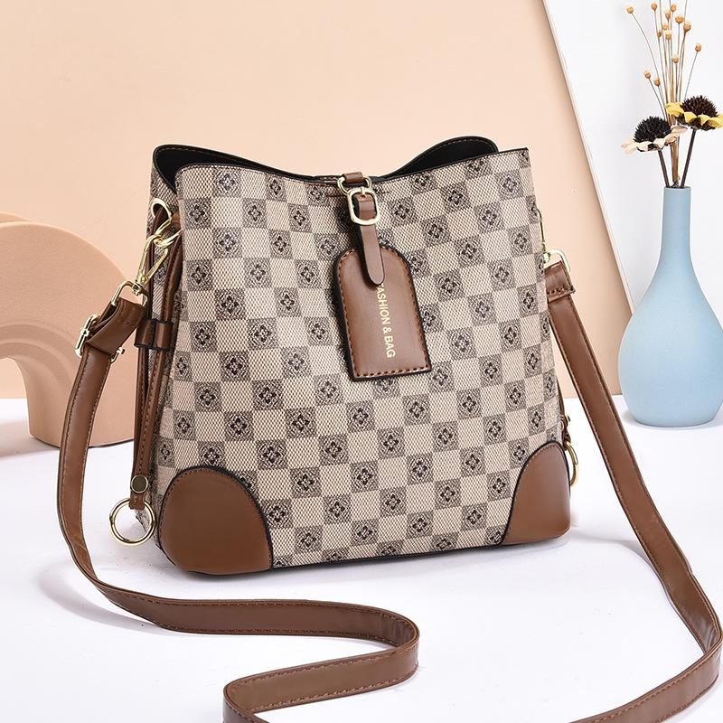 Women Wallets Checkered Crossbody Bag - Shoulder Bag, Wallet, Clutch,Bucket Bag