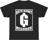 Goth Money Records G Logo Black T-shirt
