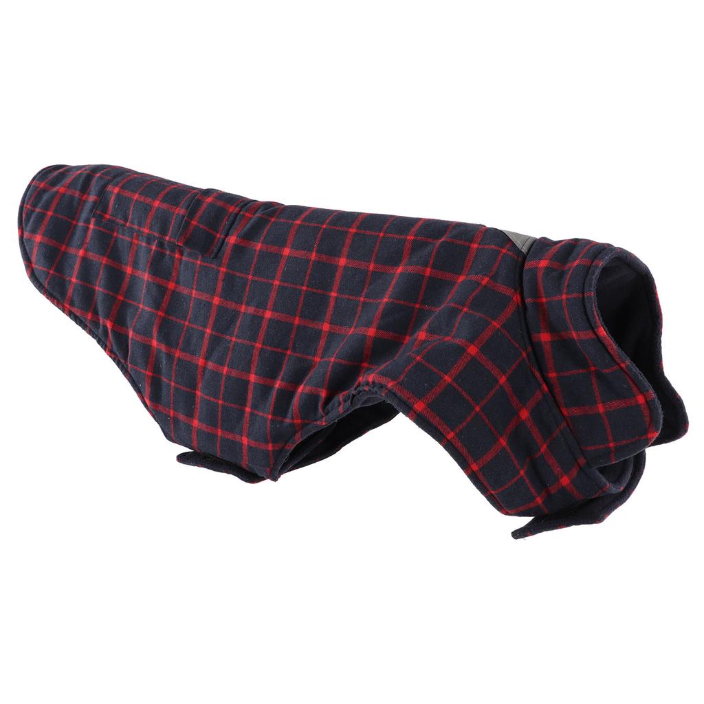 Hund Kaltwettermantel Kuschelig Wasserdicht Winddicht Kariert Hundeweste Winterjacke für Kleine Mittelgroße Große Hunde