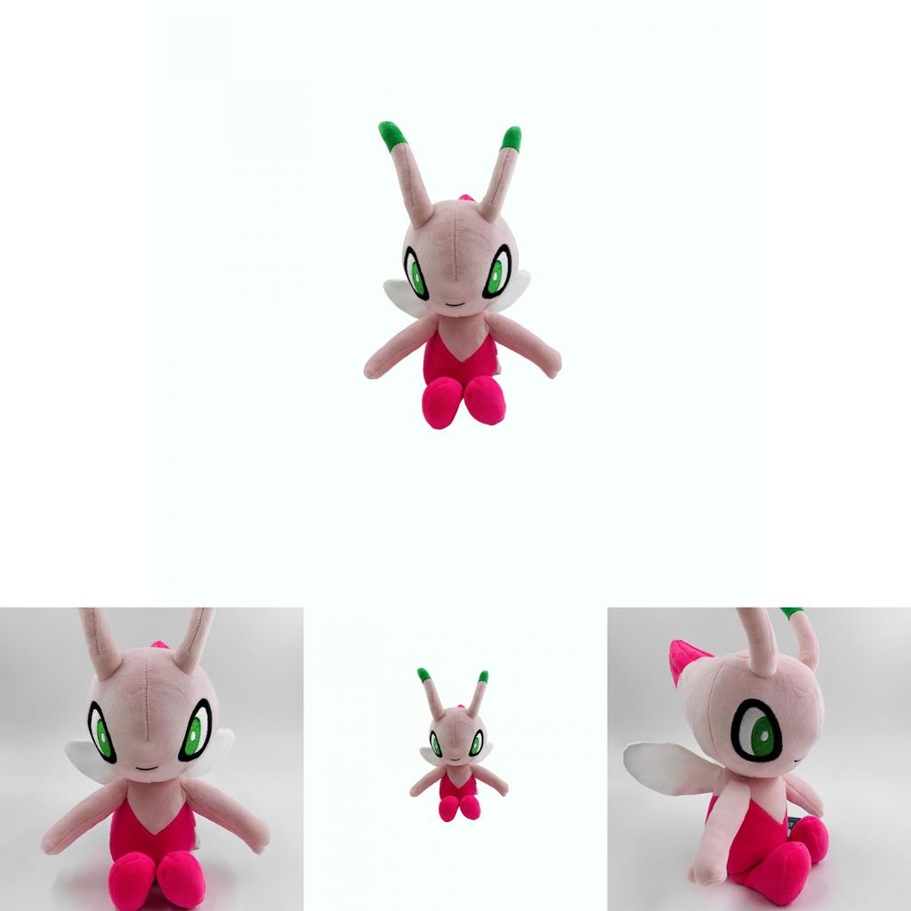 Plush Pokémon Celebi Toy Adorable Soft Gift For Kids Fans