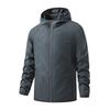 Men's Summer Lightweight Jacket Hooded Casual Jacket Outdoor Windproof Jacket