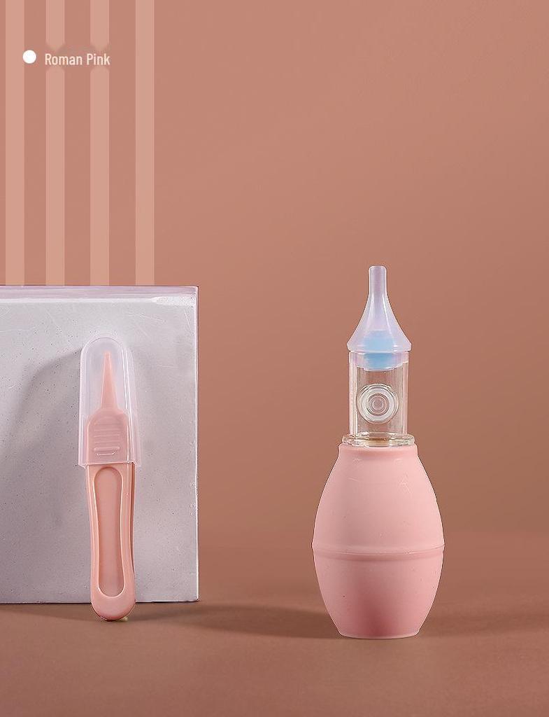 Baby Elephant Nasal Cleaner - Newborn Nose Suction Device for Infant Congestion