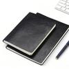 Back-to-School Black PU Leather Notebook, A5/B5 - Ideal for Students, Business & Office