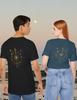 Sacred Symbols T-Shirt | Spiritual Unity Shirt | Flower of Life Tee | Unisex Boho Graphic Shirt | Meditation Gift