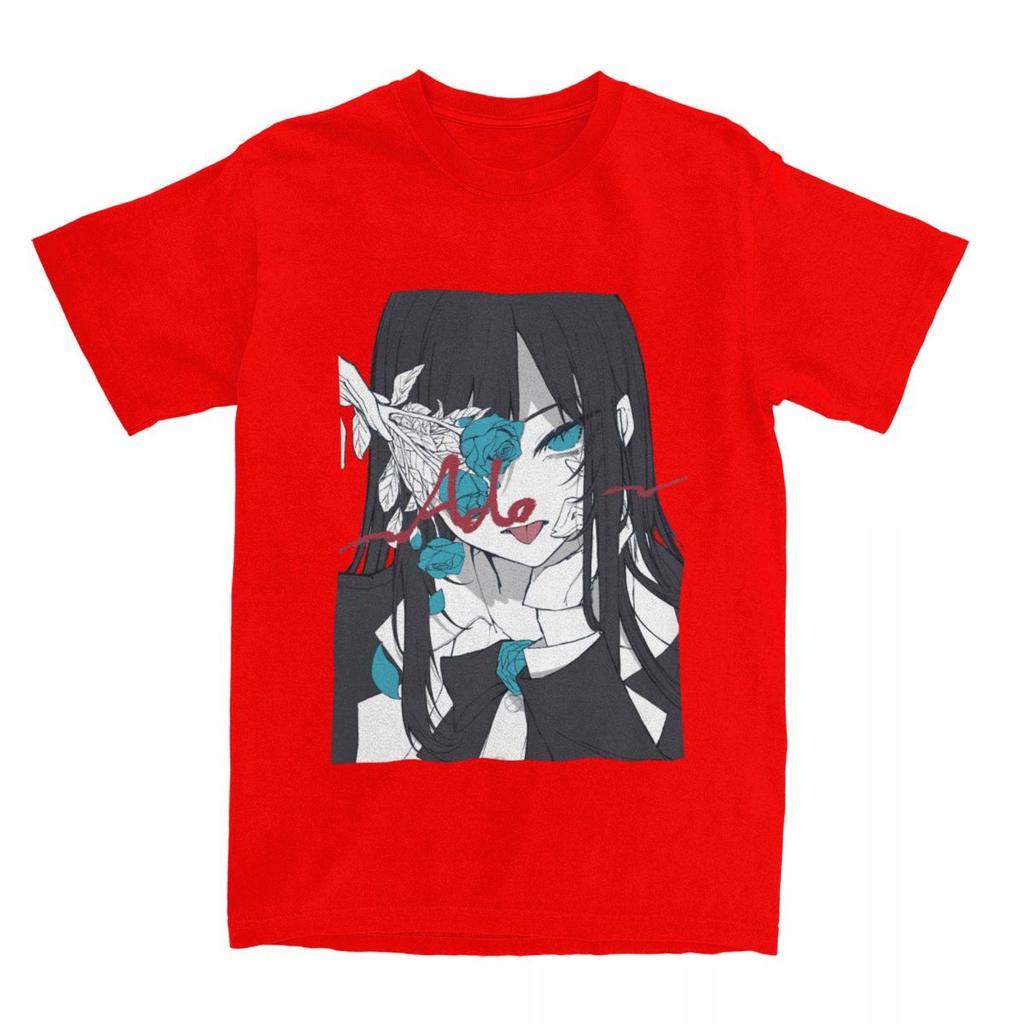 Ado Singer TShirt Kyogen Album Merch Novelty T Shirts ShortSleeve Funny Tshirt Summer Cotton Breathable Plus Size Clothes