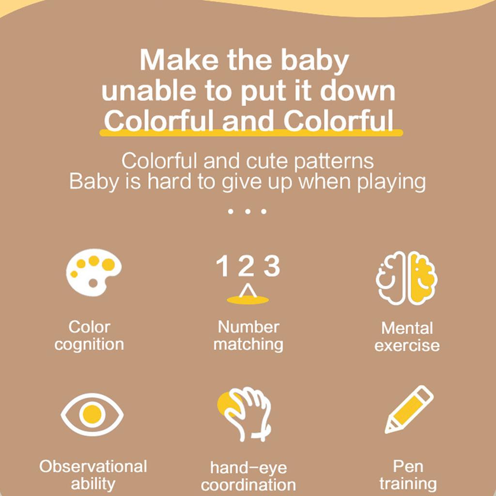 Sensory Magnetic Maze Board Educational Puzzle Sorting Game for Toddler Fine Motor Skill Learning Development Toy