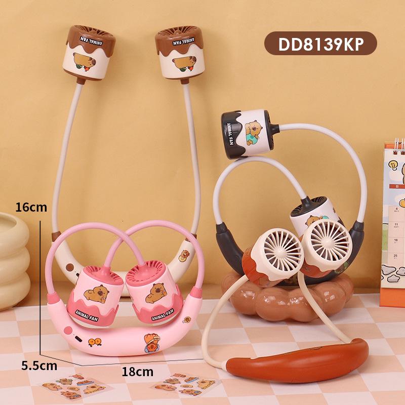 

Portable USB Neck Hanging Fan: Cute, Versatile, and Perfect for Outdoor Sports & Mountain Climbing Please Specify Color