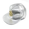 Leather Hat Dollar Label Hat Women's Tide Baseball Hat Men's Alligator Leather Hip Hat Flat Rim Hat Street Dance Hat