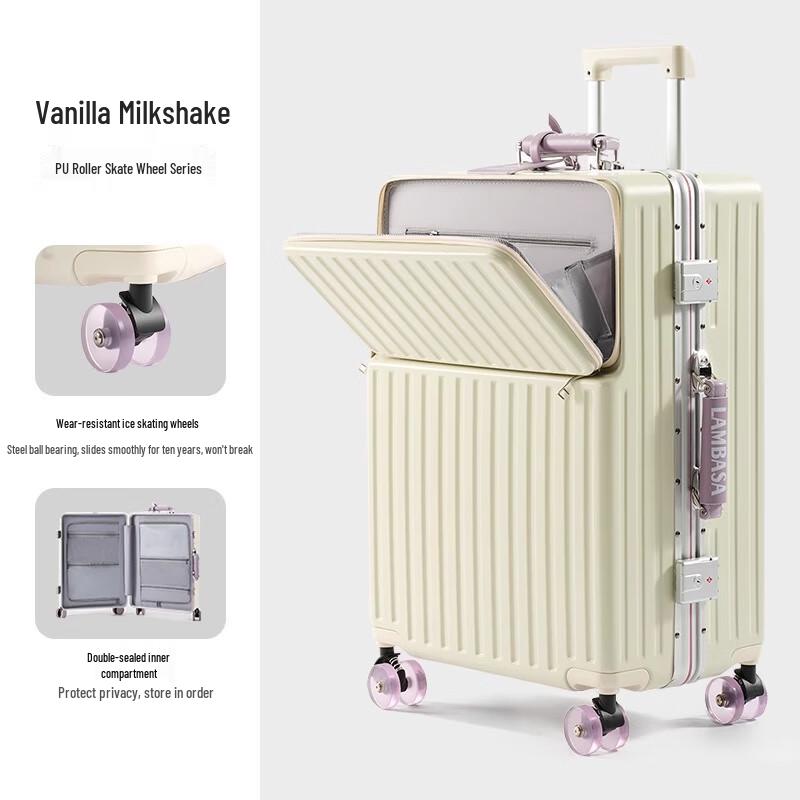 TianYin 2025 Aluminum Frame Hardshell Luggage 28 Inch