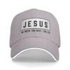 Christ Jesus Is The Way  The Truth The Life Blessed  Baseball Cap Vintage  Sandwich Hats Unisex Adjustable Dad Hat Outdoor
