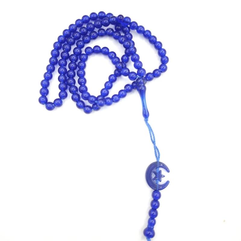 99 Tasbih Rosenkranzperlen 8mm Gebetsperlen Wickelarmbänder Halskette Rosenkranz 99 Sorgenperlen Handgelenk-Wickelarmbänder für Damen Herren
