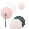 Pu Leather Coaster Can Be Insulated, Temperature-resistant and Non-slip Coaster, Dining Table Mat, Gift Advertising Printing