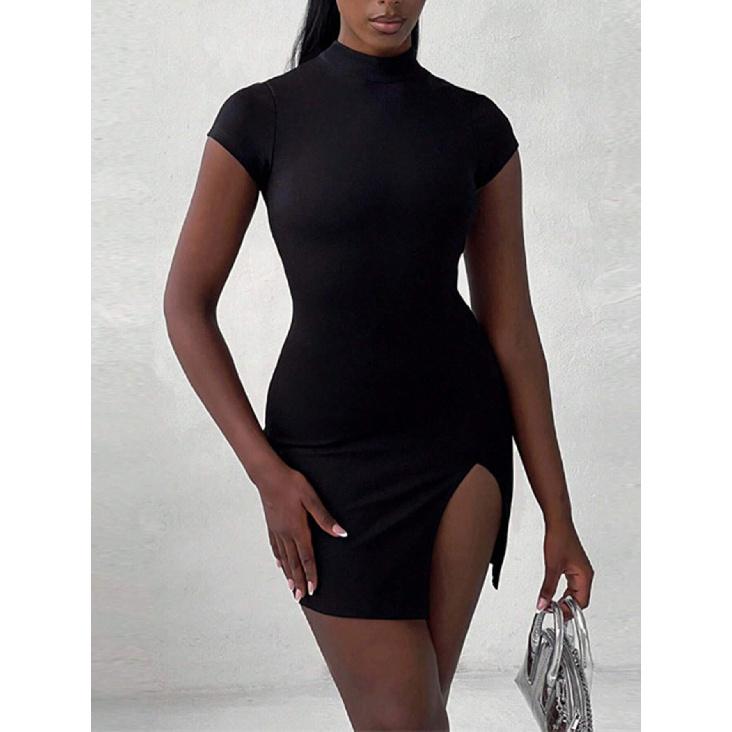 

Новое весенне-летнее отпускное повседневное ездовое на работу удобное сексуальное элегантное женское модное принтованное платье XL чёрный