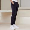 FILA Embroidered Logo Knit Jogger Pants Men Bottoms Legendary-Blue F11M118611FNV