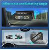 Solar Wireless TPMS Car Tire Pressure and Temperature Monitor with External Sensors
