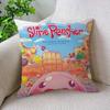 Game S-Slime R-Rancher Classic Anime 45*45cm Cushion Cover Pillow Cover Decor Pillowcase Home Pillowcase for Couch Pillow