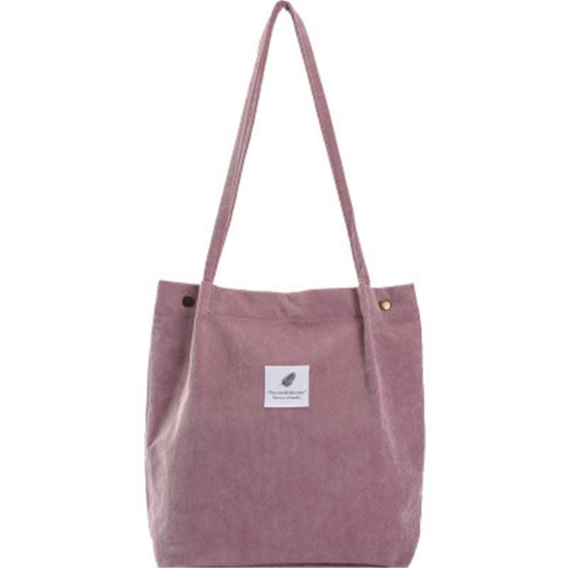tote bolsas corduroy