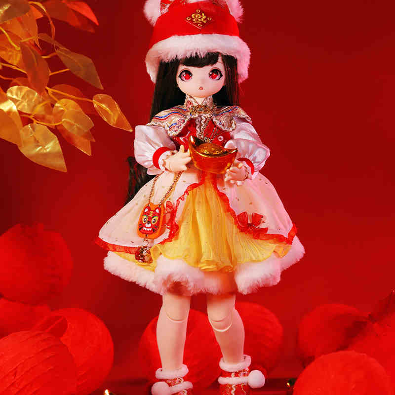 Official Dream Fairy 1/4 Kawaii 16 Inch Ball Jointed Doll Full Set With Student Uniform Bjd Msd Diy Collection Toy Girls