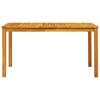 Garden Dining Set 5 pcs Brown Solid Acacia Wood