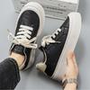 Men Breathable Flat Thick Sole Casual Skate Shoes