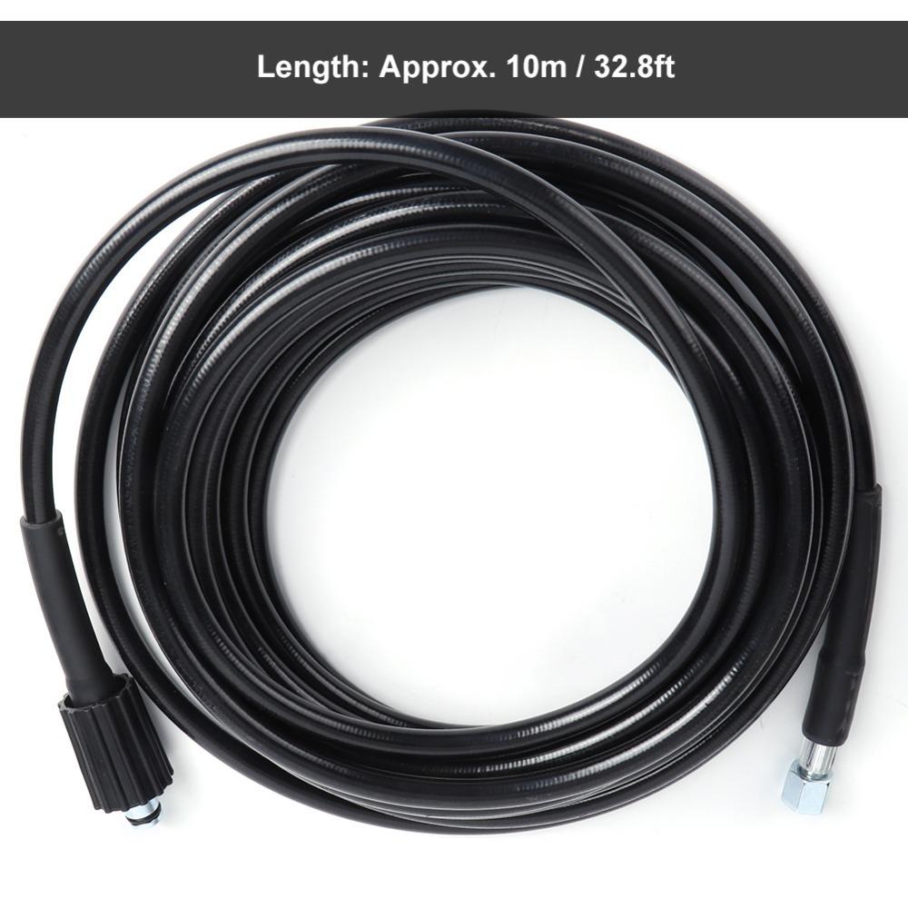 10m Power Washer Hose M14xM22 Washer Extension Hose for Karcher K2 K3 Cleaning Accessory