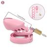 Male Chastity Cage Penis Lock With Lock Key Virginity For Men Breathable Cock Ring Men'S Cb Cock Cage Sm Urethra Lock Device Toy