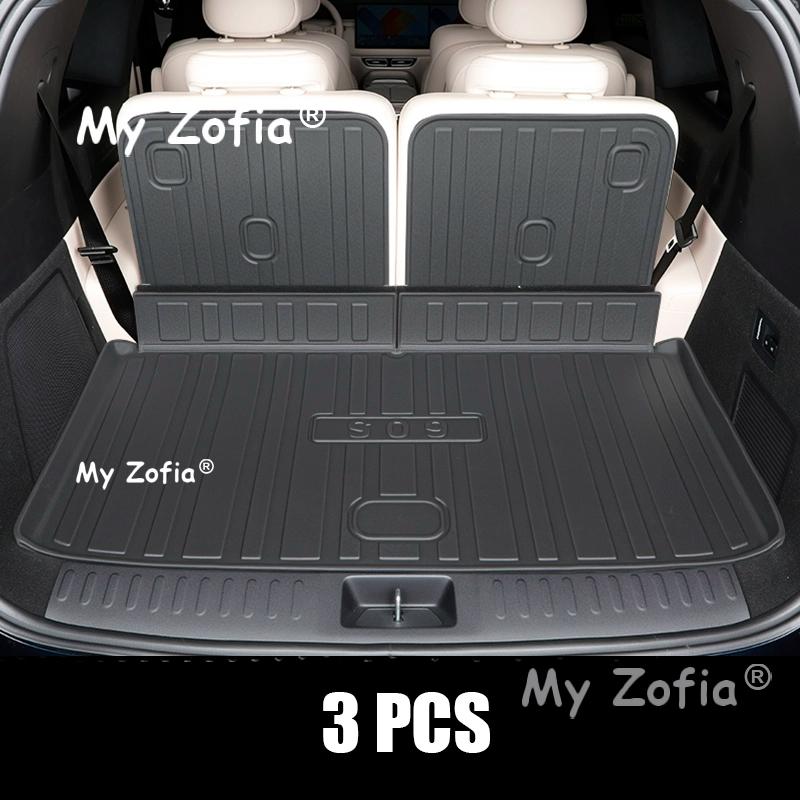 Car Full Surround Trunk Mat Fit For Deepal S09 2025 2026 Car Modified Auto Seat TPE Backrest Pad Car Interior Accessories