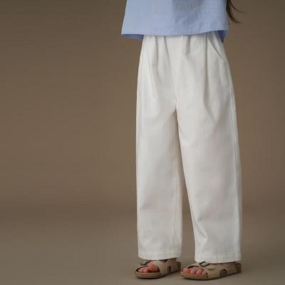 Hacikis Kids Korean Style Loose Carrot Casual Pants for Boys and Girls