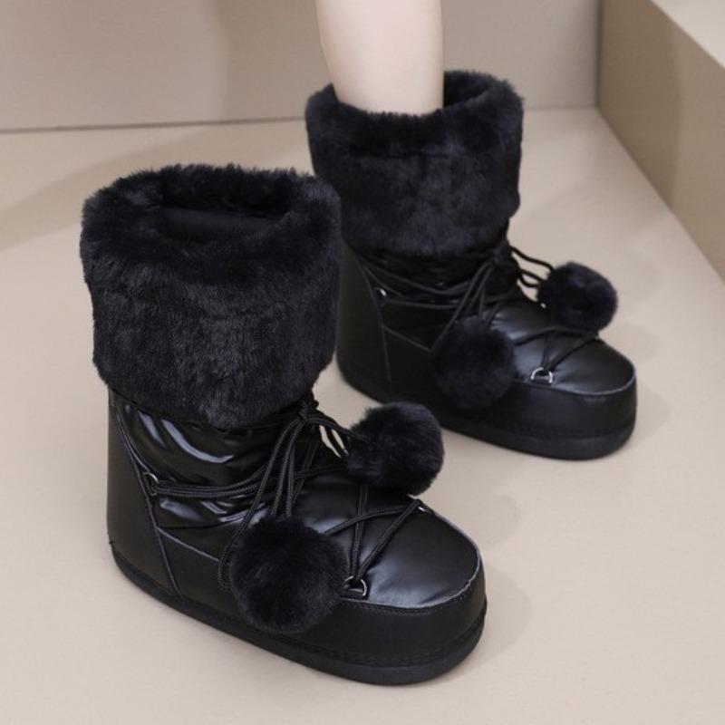 Public version Mao Mao moon boots winter waterproof, non-slip and warm space boots cute snow boots women