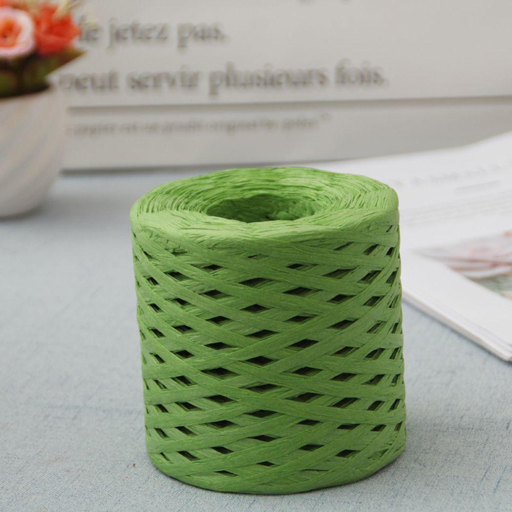 200m Used For Weaving Hats Lafite Braided Rope Packaging Tape Decorative Rope Manual