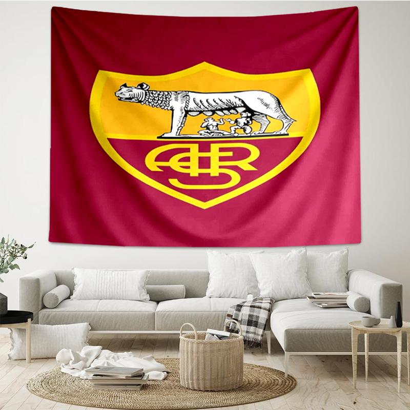 Football Club Emblem Tapestry Hanging for Bedroom,Livingroom, Playroom,Decor Art Room Wall Tapestry Holiday and Birthday Gifts
