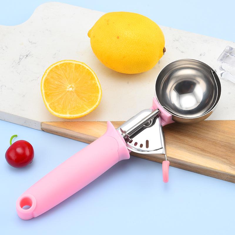 Stainless Steel Ice Cream and Fruit Scoop