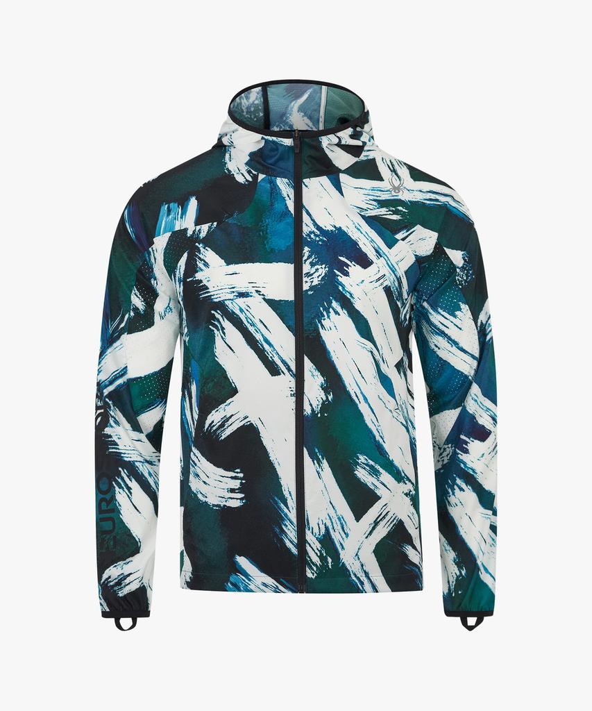 Spyder Men'S Eurosport Ventilation Running Windbreaker Jacket Spjpcnjk231Mtuq