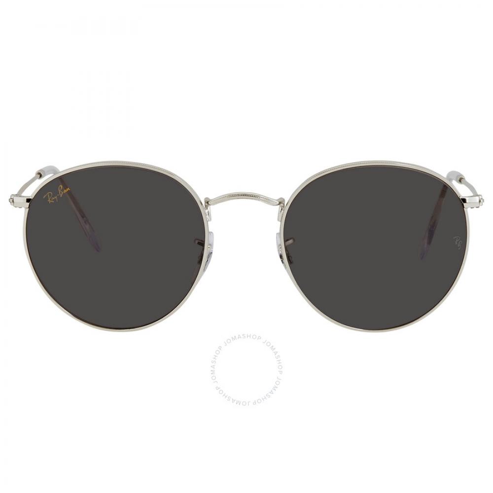 

Ray Ban Round Metal Legend Gold Dark Grey Round Unisex Sunglasses RB3447 9198B1 53