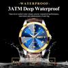 POEDAGAR Luxury Man Wristwatch High Quality Quartz Sports Business Men Watch Waterproof Luminous Date Week Leather Watches