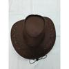 Western cowboy hat men's outdoor cover hat Mongolian grassland knight hat travel hat stage performance prop hat