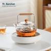 Nanshan Heat-Resistant Glass Teapot with Overhead Handle