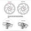2 Pièces 44/48mm Moyeu de Vélo Rotor de Frein à Disque Fileté pour Roue Libre Bride à 6 Boulons