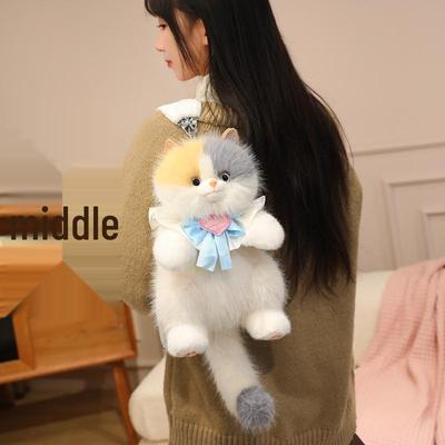 Zaino peluche gatto Ragdoll – Amico peluche bambola Regalo di compleanno