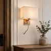 85-265V LED Wall Lamp with Rotary Switch Wall Lantern Fixture Nordic Style Sconce  Reading Nook