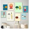 Funny Food  Fancy Poster Wall for Living Room Bar Vintage Canvas Painting