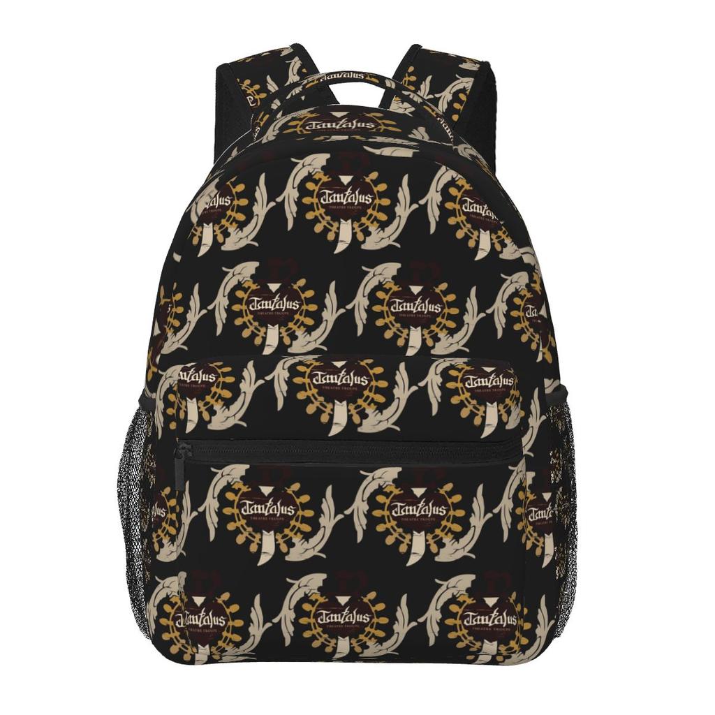 Tifa Lockhart FF7 Retro Final Fantasy 7 Student Backpack School Bag Hiking Daypack for Boys Girls Fashion Bookbag Shoulder Bags