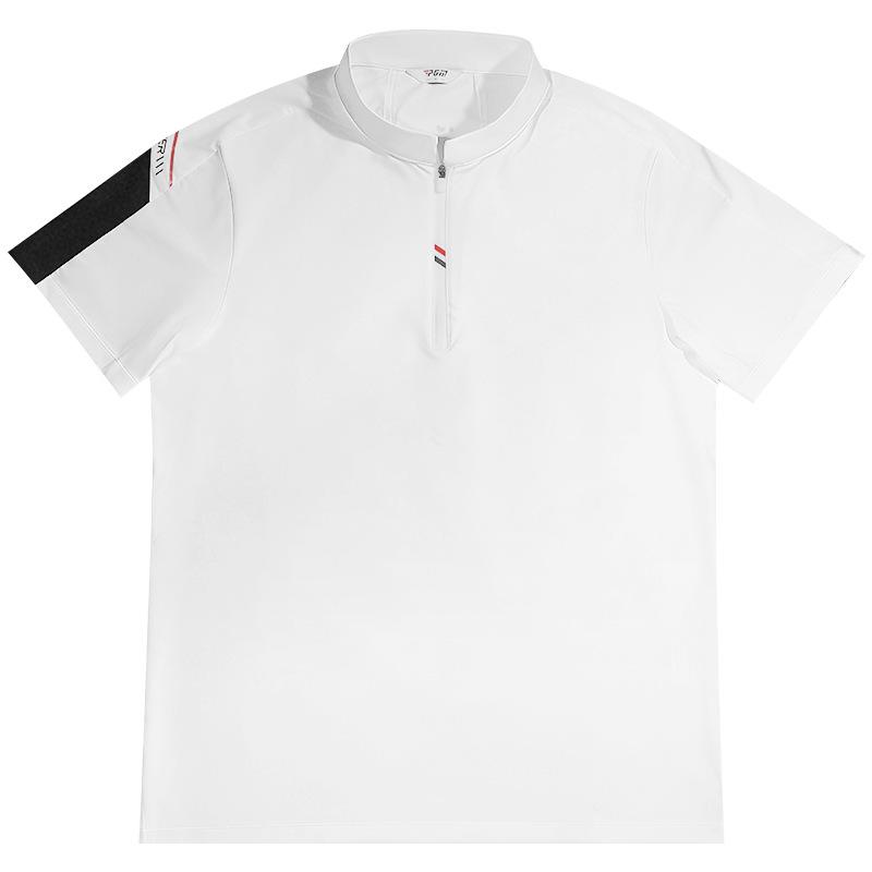 PGM Men's Summer Breathable Moisture-Wicking Stretch Polo Shirt