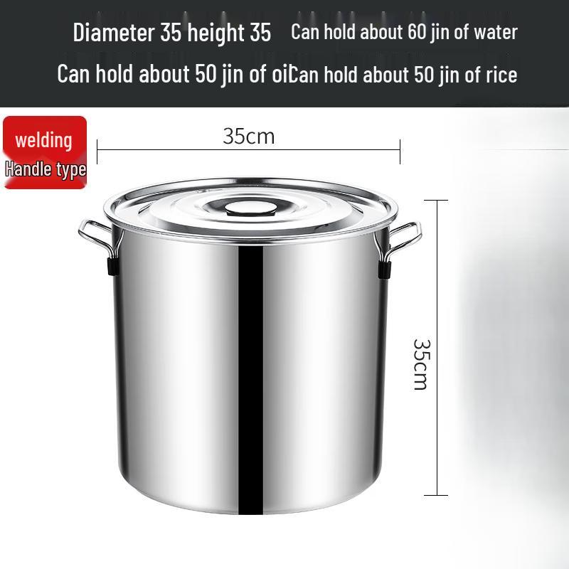 Wuhe 304 Stainless Steel Round Pot with Lid