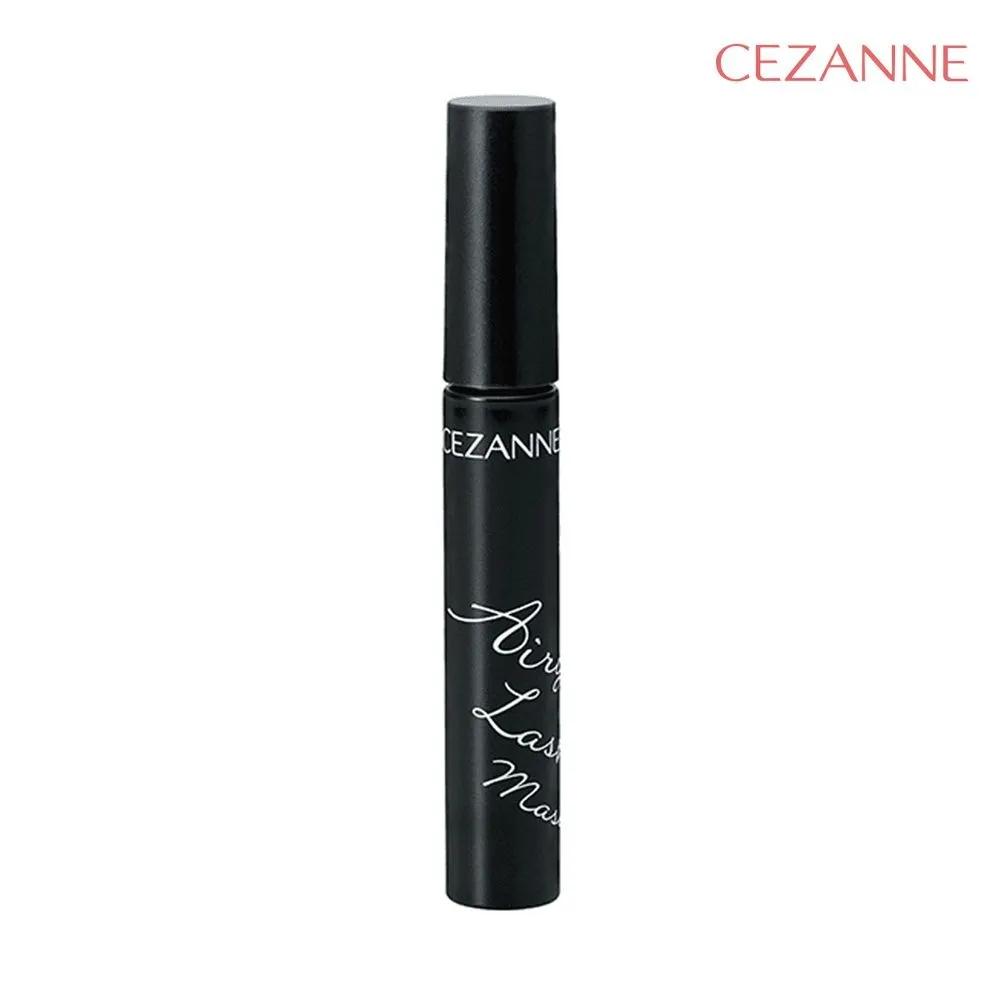 CEZANNE Тушь для ресниц с двойным волокном Airy Long Lash для завивки black