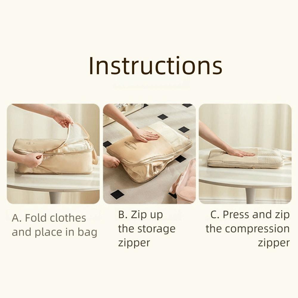 Waterproof Travel Clothing Storage Bag Large Capacity Clothes Sorting Bag  Underwear Organizer