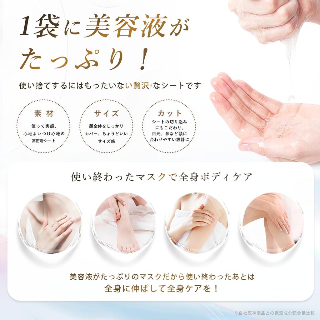 Sisibella Face Pack 30 Sheets Large Capacity Sheet Mask Retinol Pack Human Stem Cell Exosome Pack High Moisturizing Dry Skin Vitamin C Pack Daily Pack